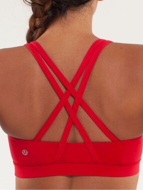Lululemon Energy Bra in Currant